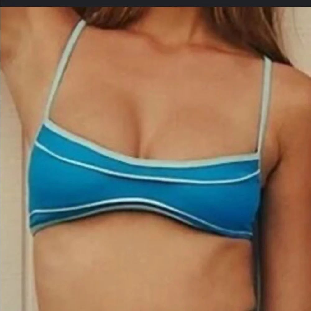FREE PEOPLE BEACH WOMEN’S BIKINI TOP COMES W/ADJUSTABLE STRAPS & “O” RING NWOT